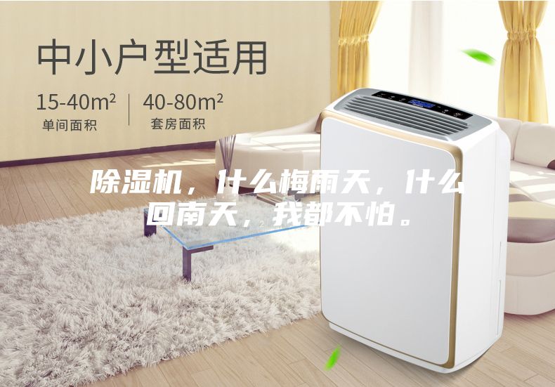 除濕機,什么梅雨天,什么回南天,我都不怕。