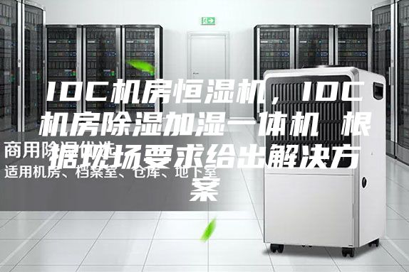 IDC機房恒濕機，IDC機房除濕加濕一體機 根據現場要求給出解決方案